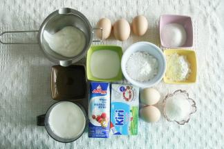 材料准备，奶酪室温软化备用。