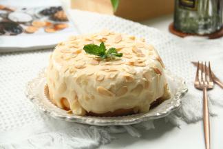 好吃的爆浆海盐奶盖蛋糕就完成啦！