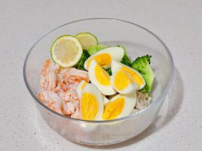 所有食材混合。