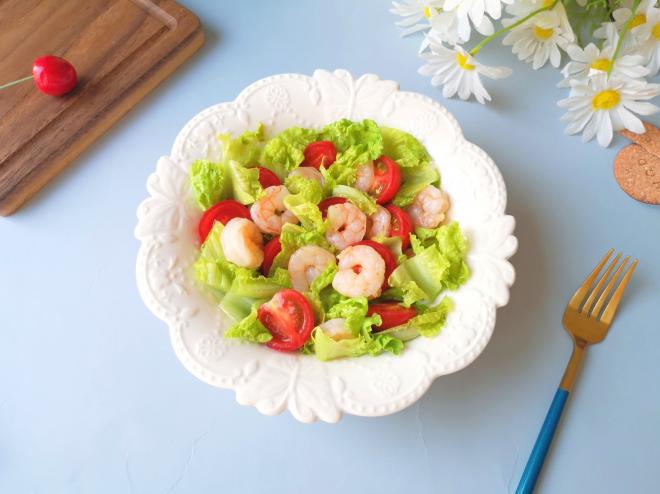 虾仁蔬菜沙拉