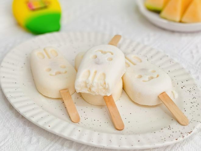 哈蜜瓜酸奶雪糕