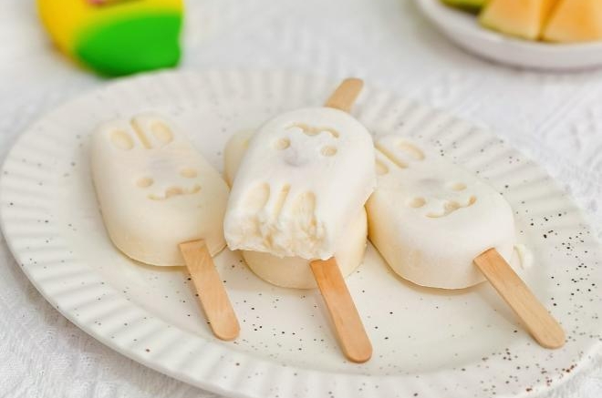 哈蜜瓜酸奶雪糕