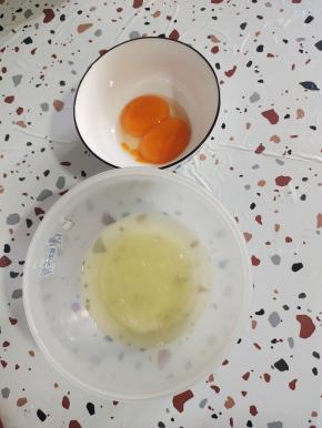 蛋清和蛋白分离！