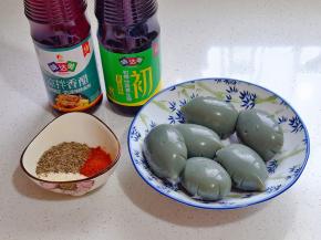 准备食材。
