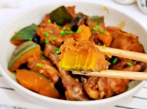 南瓜粉粉糯糯。