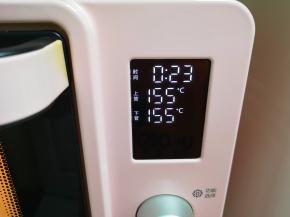 上下管155度烤23分钟。