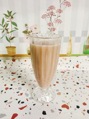 一杯香浓又有营养的三豆饮就做好了！开喝！