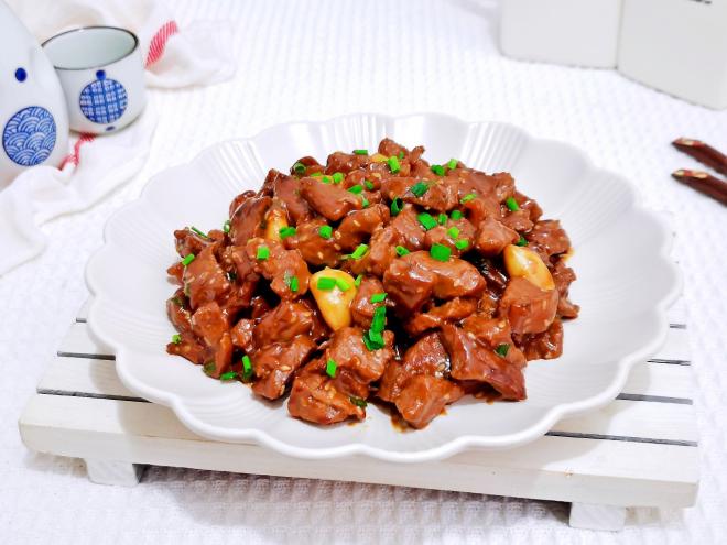 蚝油牛肉粒