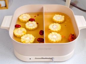 的那个加入提前熬好的鸡汤。