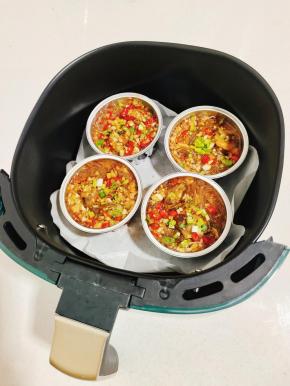 烤好的粉丝扇贝，好香啊！