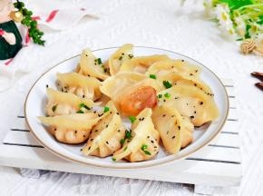 好吃绝绝子的生煎饺子。