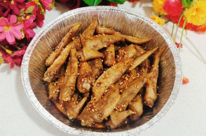 空气炸锅烤鸡翅尖