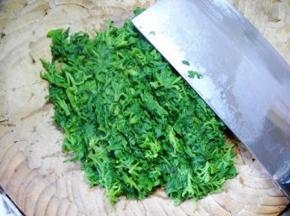 细细剁碎。