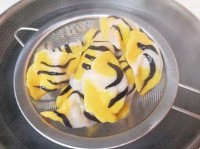 煮熟了颜色也很漂亮。