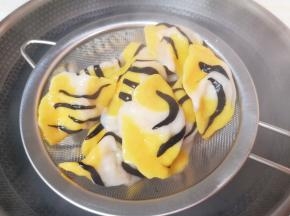 煮熟了颜色也很漂亮。
