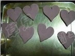 做了几个心形的。