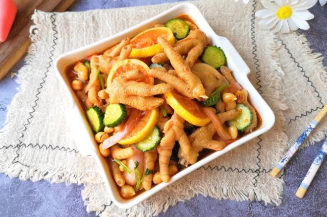 柠檬酸辣鸡爪