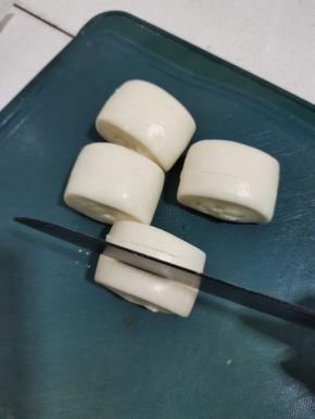 把每个小馒头都划两下！(也就是改花刀)