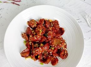 下酒菜不错哦！鸡胗香辣开胃。