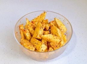 充分抓拌均匀。