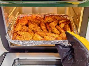 结束后出炉，香味扑鼻。