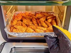 结束后出炉，香味扑鼻。