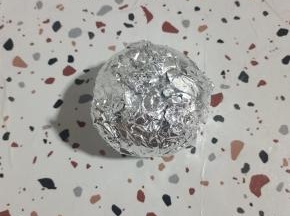 再裹上锡纸！