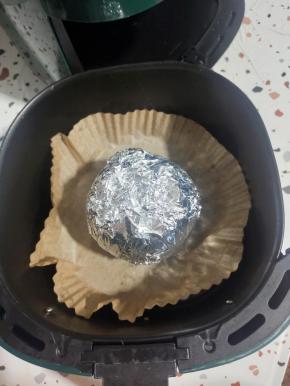 放进空气炸锅里！