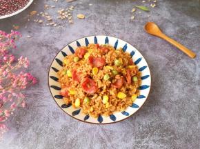 超级好吃的红烧汁焖饭。