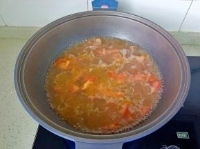 加入适量的开水