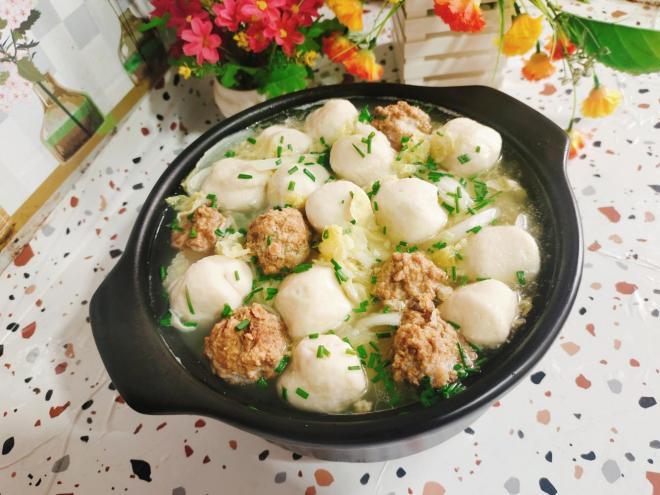 白菜肉丸汤
