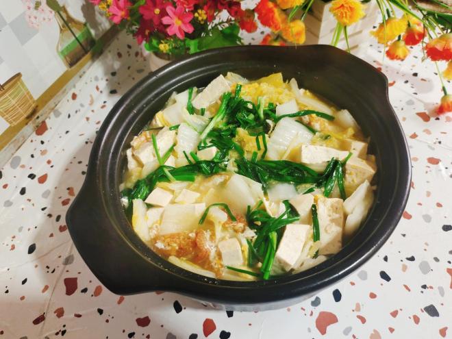 白菜豆腐煲