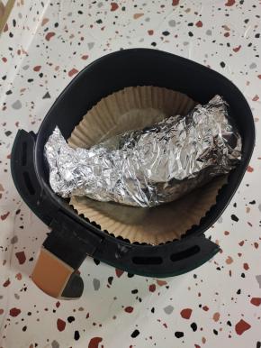 放进空气炸锅里！