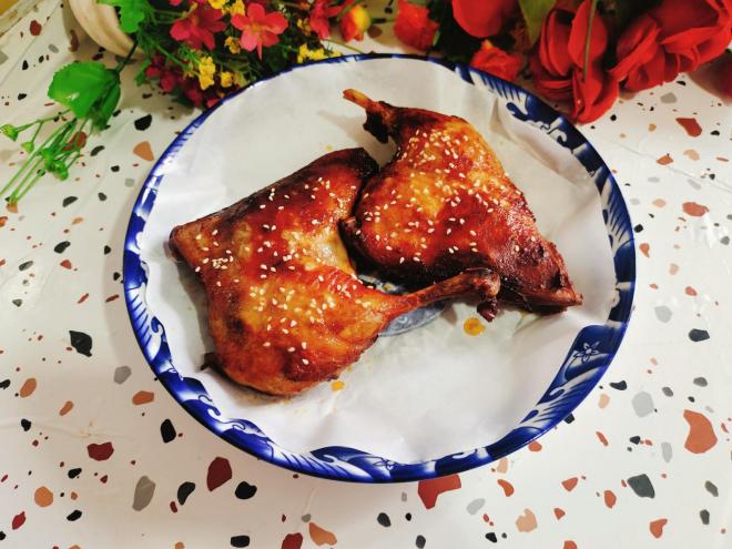 空气炸锅烤鸭腿