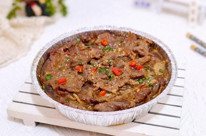 锡纸烤牛肉