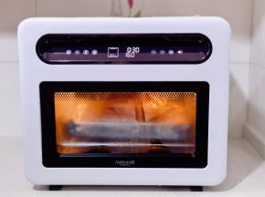 加湿微蒸功能160度30分钟。