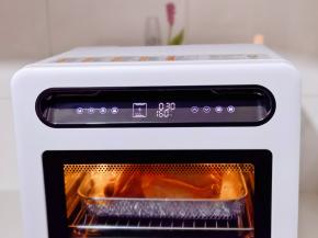 再调到加湿热风模式160度30分钟。