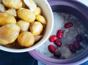 板栗，再炖15分钟，