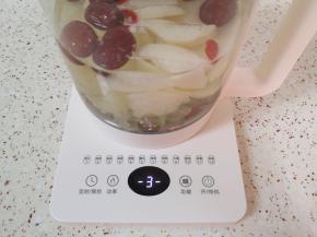 选择养生壶的“糖水”功能启动。