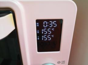 上下管155度烤35分钟。