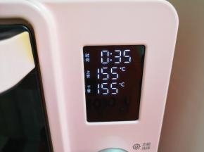 上下管155度烤35分钟。