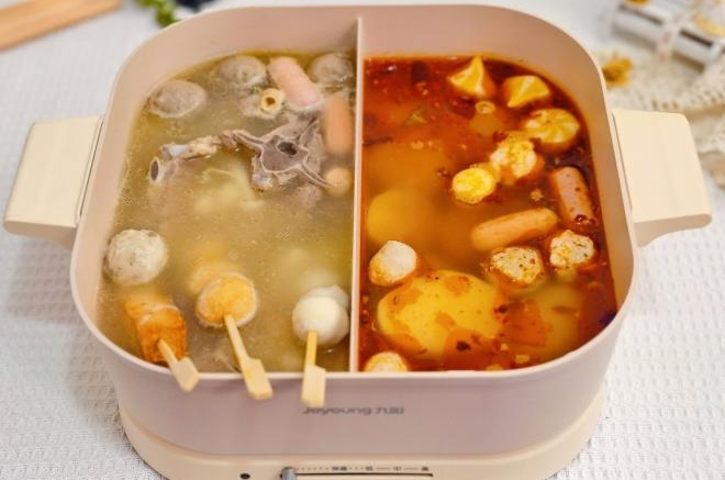 羊蝎子鸳鸯火锅