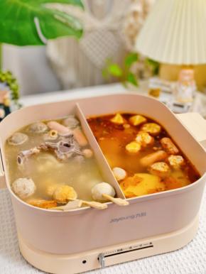 一顿火锅解决了。