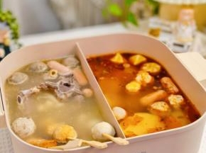 一顿火锅解决了。