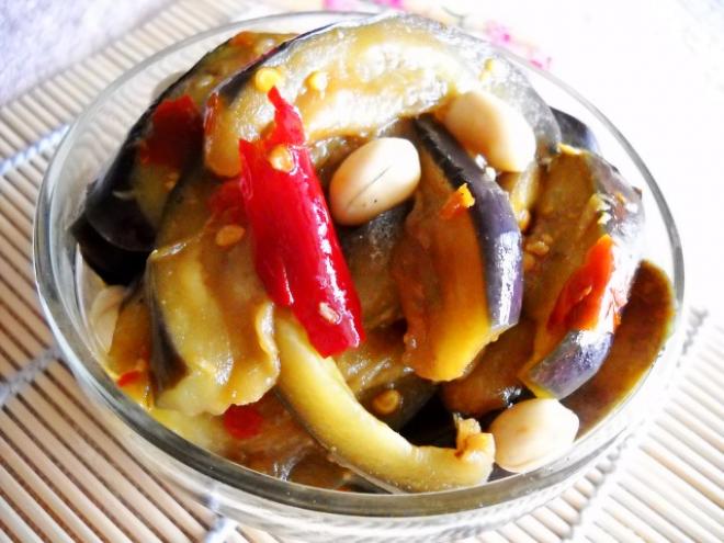 豆瓣花生茄子