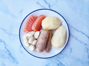 准备好所有食材。