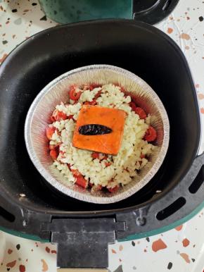 放进空气炸锅里！