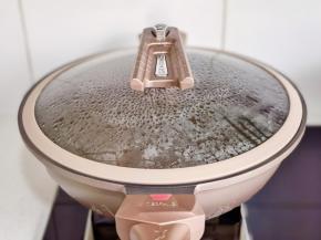 盖上盖子煮熟。