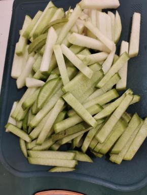 切成筷子粗的条！