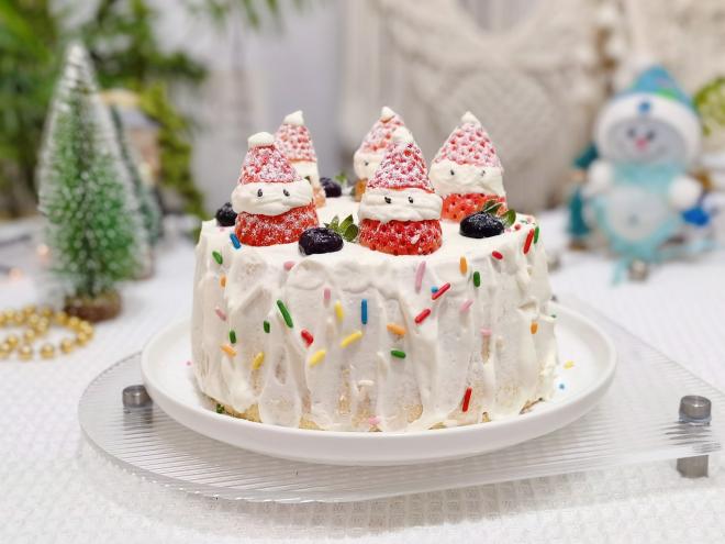 圣诞雪人蛋糕